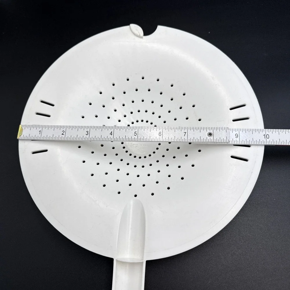 Tupperware Double Colander Twist N Lock Strainer Top Only White Replacement
